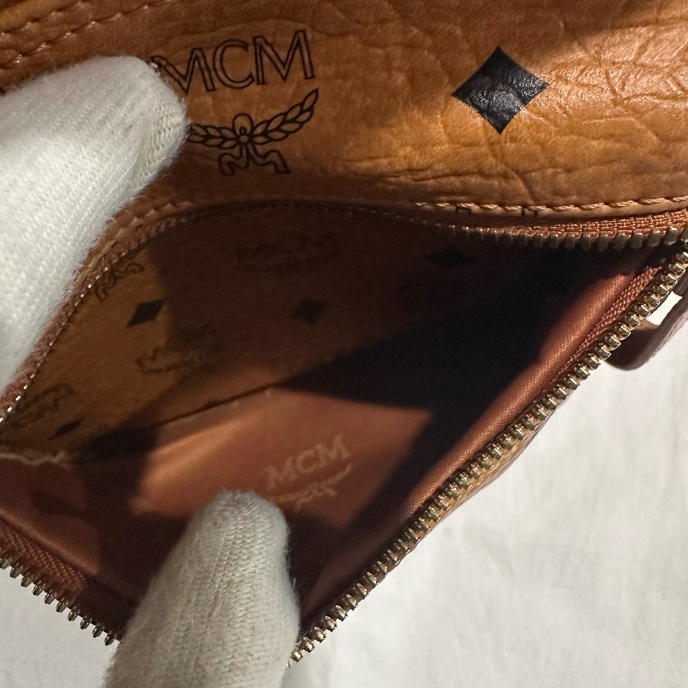MCM Cognac Backpack With Dustbag - Picture 8 of 16